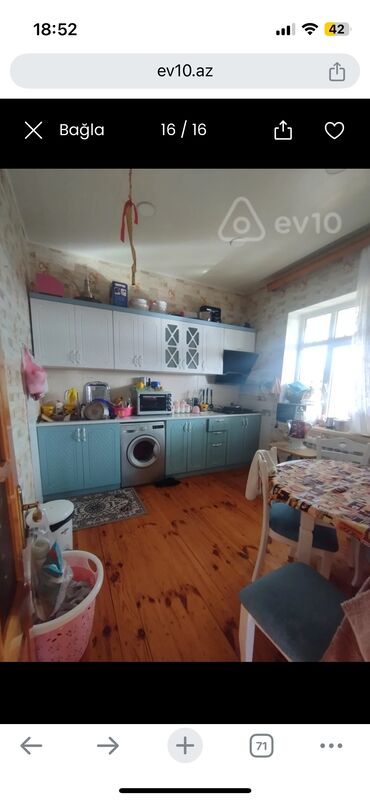 Bağ evlərinin satışı: Digah, 100 kv. m, 3 otaqlı, Hovuzsuz, Kanalizasiya, Kombi, Qaz — 6