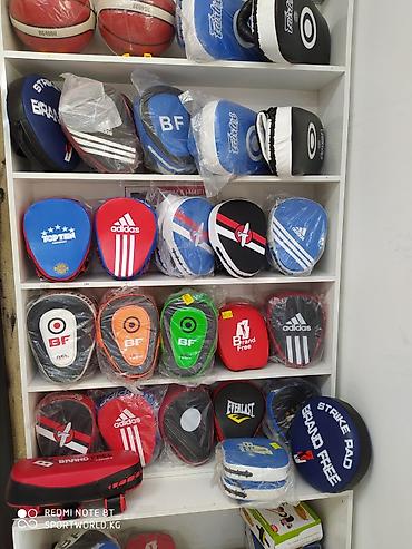 сумки бу: Боксерскрие лапы в спортивном магазине SPORTWORLD.KG — 1
