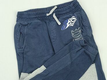 spodnie z wiązaniem w pasie: Sweatpants, 5-6 years, 116, condition - Fair