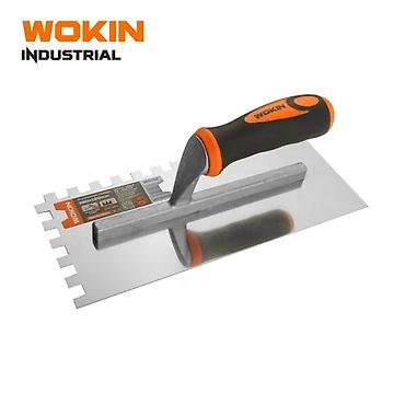 elektro şpatel: WOKIN Plastik Dəstəkli Dişli Keramika Malası 280×120 mm (Model — 1