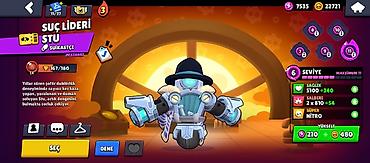 Sikkələr: Brawl Stars hesabı – RAMKO profili - Kupa: mövsüm rekordu 8068, ümumi — 17