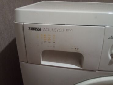 стиральная машинка продажа: Кир жуучу машина Zanussi, Колдонулган, Автомат, 6 кг чейин