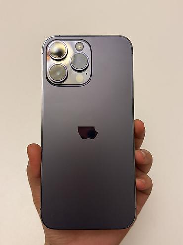en ucuz mac: IPhone 14 Pro Max, 128 GB, Deep Purple — 1