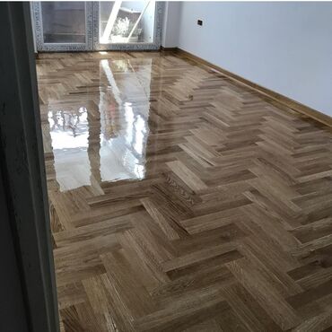 Döşəmə işləri: Pol parket cilalama — 4