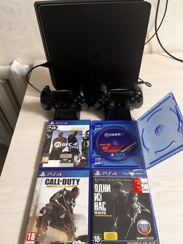 продажа компьютеров и ноутбуков: 🎮 Срочно продаю PS4 Slim (500 ГБ) — отличное состояние, полностью