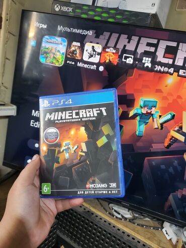 Игры для PlayStation: Minecraft ps4/ps5 на русском языке