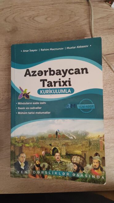 6 ci sinif azerbaycan dili testleri: Azerbaycan tarixi kitabi