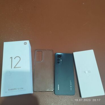 mi 9 se: Xiaomi, Mi 12 Lite, Жаңы, 256 ГБ, түсү - Кара, 2 SIM