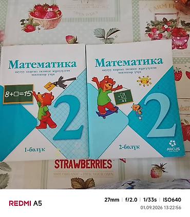 языки: Комплект школьных учебников для 2 класса (кыргызский язык обучения) — 2