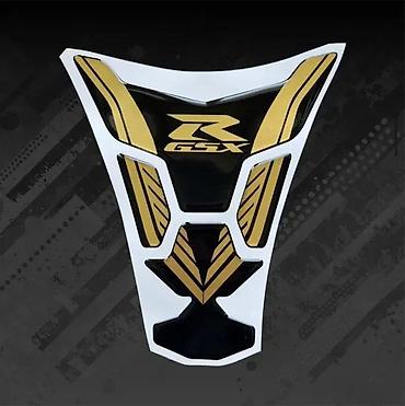 navoj: Tank Pad Suzuki Gsxr crno zlatno 3D Stiker za rezervoar-2576 📌 Opis — 1