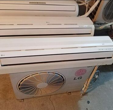 istilik sistemi: Kondisioner LG, 85-90 kv. m, Split sistem