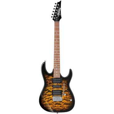 elektro akustik gitara: İbanez GRX70 QA SB ( Elektro gitara Gitara ibanez gitara ) Qövdə