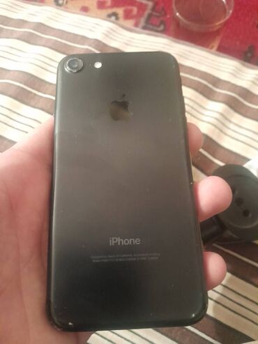 m21 qiymeti: IPhone 7, 32 GB, Jet Black, Barmaq izi