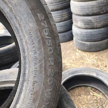 спортивный резина: Шины 275 / 50 / R 20, Лето, Б/у, 1 шт, Внедорожные (АТ/МТ), Германия, Continental — 4