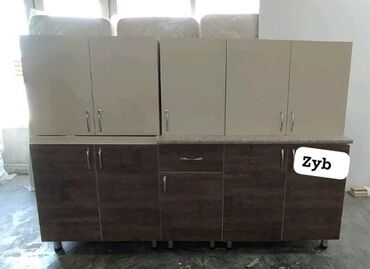 Mətbəx mebeli: Yeni mətbəx mebeli. Hazır əldə. Ölçü 2 metr. Matreal Rus laminatı ilə