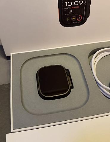 am: ⌚ Apple Watch Ultra 2 Black Titanium — ✅ Tam ideal vəziyyətdədir 🔋 — 3