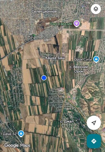 продается орошаемая земля в жайылско районе алтыр будёновка 5 40 гектар цена договорная с довой проблем нету оформление сразу: 100 соток, Айыл чарба үчүн, Сатып алуу-сатуу келишими