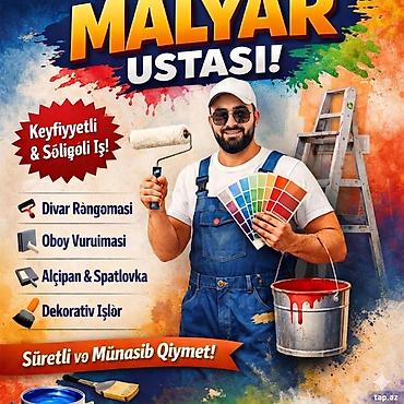 ramazan dekor: ZÖVQLÜ VƏ SƏLİQƏLİ MALYAR İŞLƏRİ Evinizin görünüşünü dəyişmək — 1