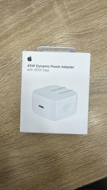 telefon aksesuar: Apple 40W Dynamic Power Adapter (with 60W Max) - Güc: 40W dinamik — 1