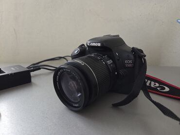 Fotokameralar: Canon 550d + 18-55mm lens ilə birlikdə, əlavə olaraq adapter və kamera