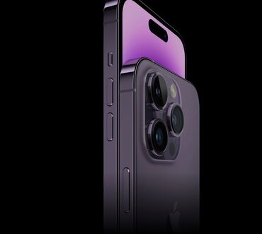Apple iPhone: IPhone 14 Pro, 256 GB, Deep Purple, Face ID
