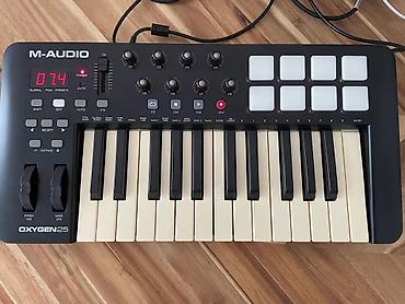 elektricni bubnjevi: M-Audio Oxygen 25 MIDI kontroler Prodajem svoj M-Audio Oxygen 25 — 1