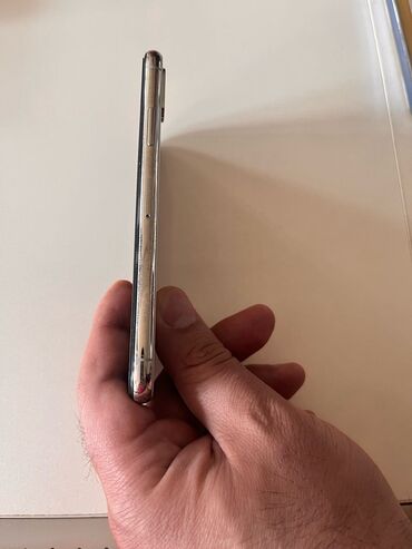 Apple iPhone: IPhone X, 64 GB, Matte Silver, Barmaq izi, Face ID