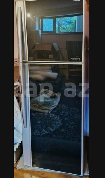 kokteyl aparati baku electronics: Tawiba iki qapılı soyuducu (üstdə dondurucu). Rəng: paslanmayan