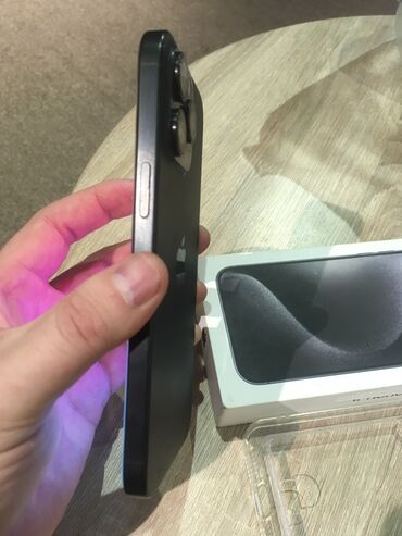 Apple iPhone: IPhone 15 Pro Max, Б/у, 256 ГБ, Black Titanium, Коробка, 89 % — 13
