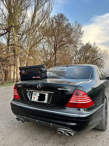 Транспорт: Mercedes-Benz S-class AMG: 2003 г., 3.7 л, Автомат, Бензин, Седан — 5