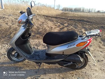 Скутеры: Скутер Yamaha, 50 куб. см, Бензин, Б/у