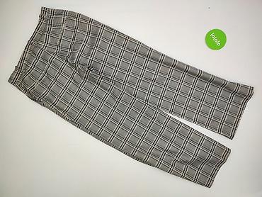 jasnoszary: H&M, Spodnie materiałowe damskie, rozmiar M — 3