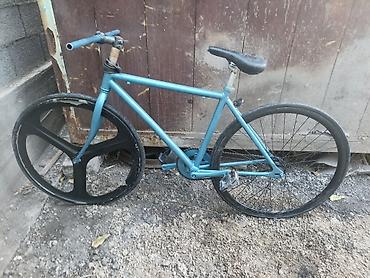 fixed gear велосипед: Односкоростной городской велосипед с трековой геометрией — 2