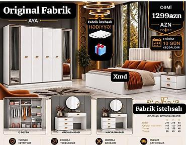 Aya yataq otağı dəsti – Fabrik istehsalı Komplektin tərkibi: - Dolab lalafo.az -da Aya yataq otağı dəsti – Fabrik istehsalı Komplektin tərkibi: - Dolab