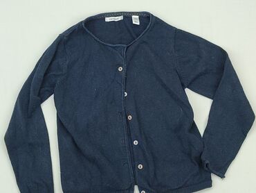 biały rozpinany sweterek: Sweater, 8 years, 122-128 cm, condition - Good