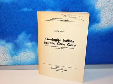 tramboline: Geologija ležišta boksita crne gorepavle burićposebna izdanja — 1