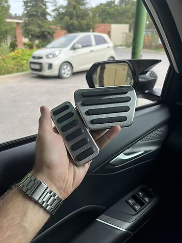 mini piter: Avtomobil üçün pedal örtükləri (2 ədəd set) - Material: fırçalanmış — 1