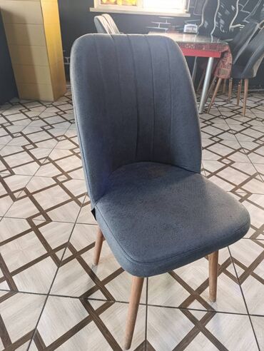 kafe stulları: Mətbəx üçün, Yeni, Qatlanmayan, rəng - Boz Stul