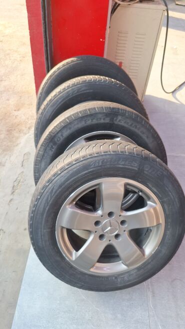 Təkərlər: İşlənmiş Disk təkər Mercedes-Benz 215 / 65 / R 16, 5 Boltlu