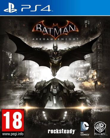 сони 4 игры: Оригинальный диск!!! Игра Batman. Arkham Collection - это