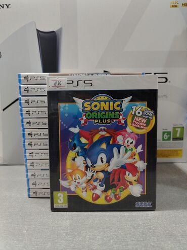diş: Ps5 üçün sonic origins plus oyun diski. Tam yeni, original
