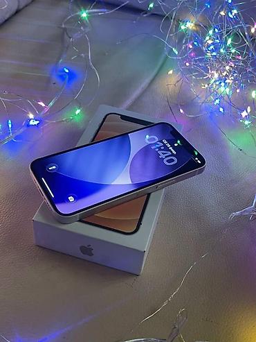 Apple iPhone: IPhone 12, Б/у, 256 ГБ, Белый, Коробка, 81 % — 1