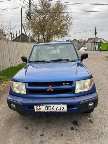 митсубиси поджеро ио: Mitsubishi Pajero: 2003 г., 2 л, Автомат, Бензин, Универсал