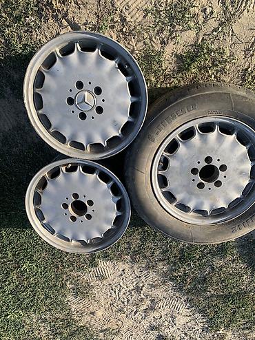 892 2: Диски R 16 Mercedes-Benz, отверстий - 5, Б/у — 3
