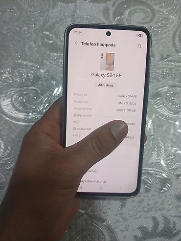 Samsung: Samsung Galaxy S24 FE, 256 GB, rəng - Ağ — 8