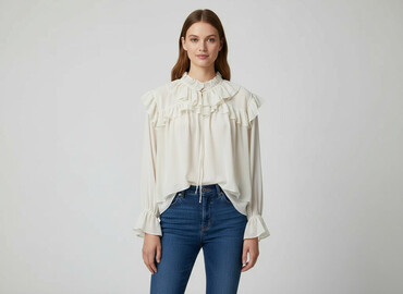 reserved bluzki z krótkim rękawem: H&M, Women's blouse, size M