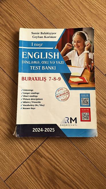 Тесты: Məhsul: “English Dinləmə, Oxu və Yazı Test Bankı” – I nəşr — 1