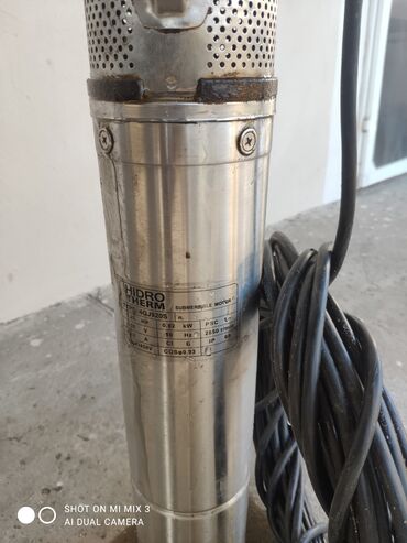 бак для воды в квартиру: Nasos, Artezian quyusu üçün, quraşdırılma Sualtı