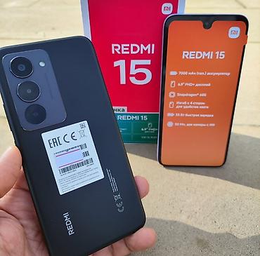 redmi 15 c: Redmi 15 6/128 385Azn NFC Alış zamanı ƏDV Qebzi verilir — 2