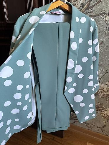 kostyum satışı: Sansara Collection qadın dəsti - Model: Açıq fason kimono tipli üst — 2